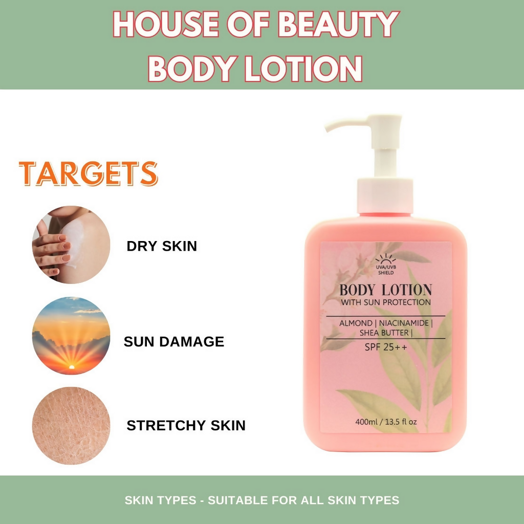 House of Beauty Body Lotion SPF25+ | Grocsy