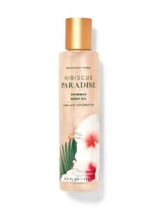 Bath & Body Works Hibiscus Paradise Shimmer Body Oil | Grocsy