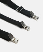 Manet Boys Solid Suspenders - Black | Grocsy
