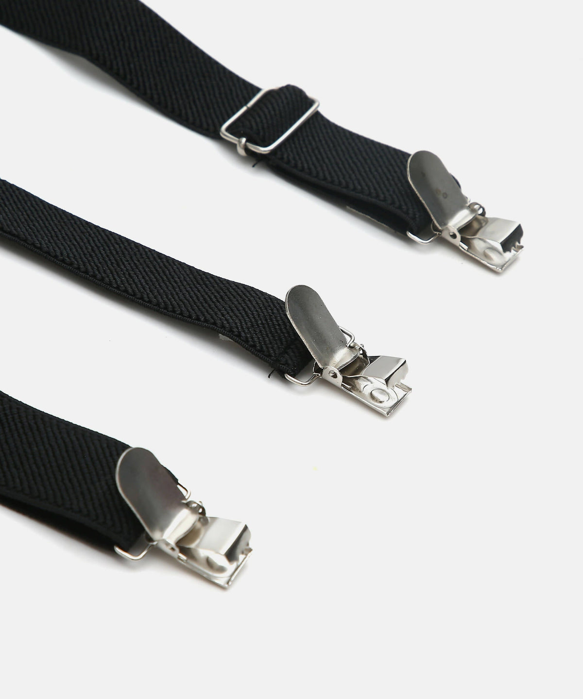 Manet Boys Solid Suspenders - Black | Grocsy