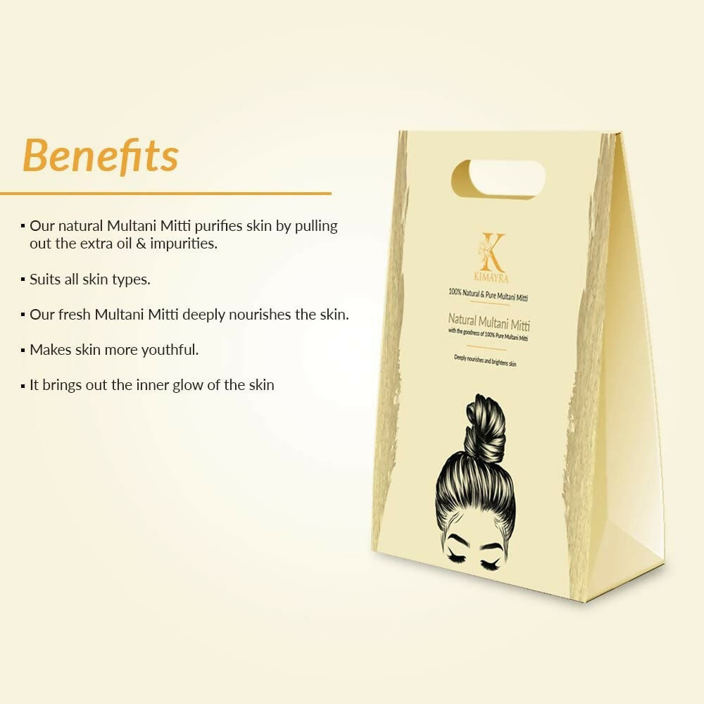 Kimayra World Organic Multani Mitti Powder | Grocsy
