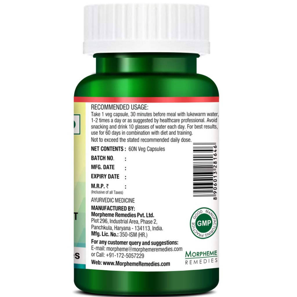 Morpheme Remedies Natural Slim Capsules | Grocsy