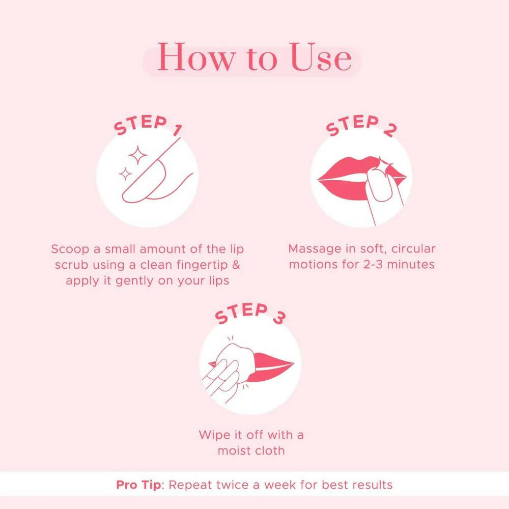 PureSense Peach Pie Lip Scrub | Grocsy