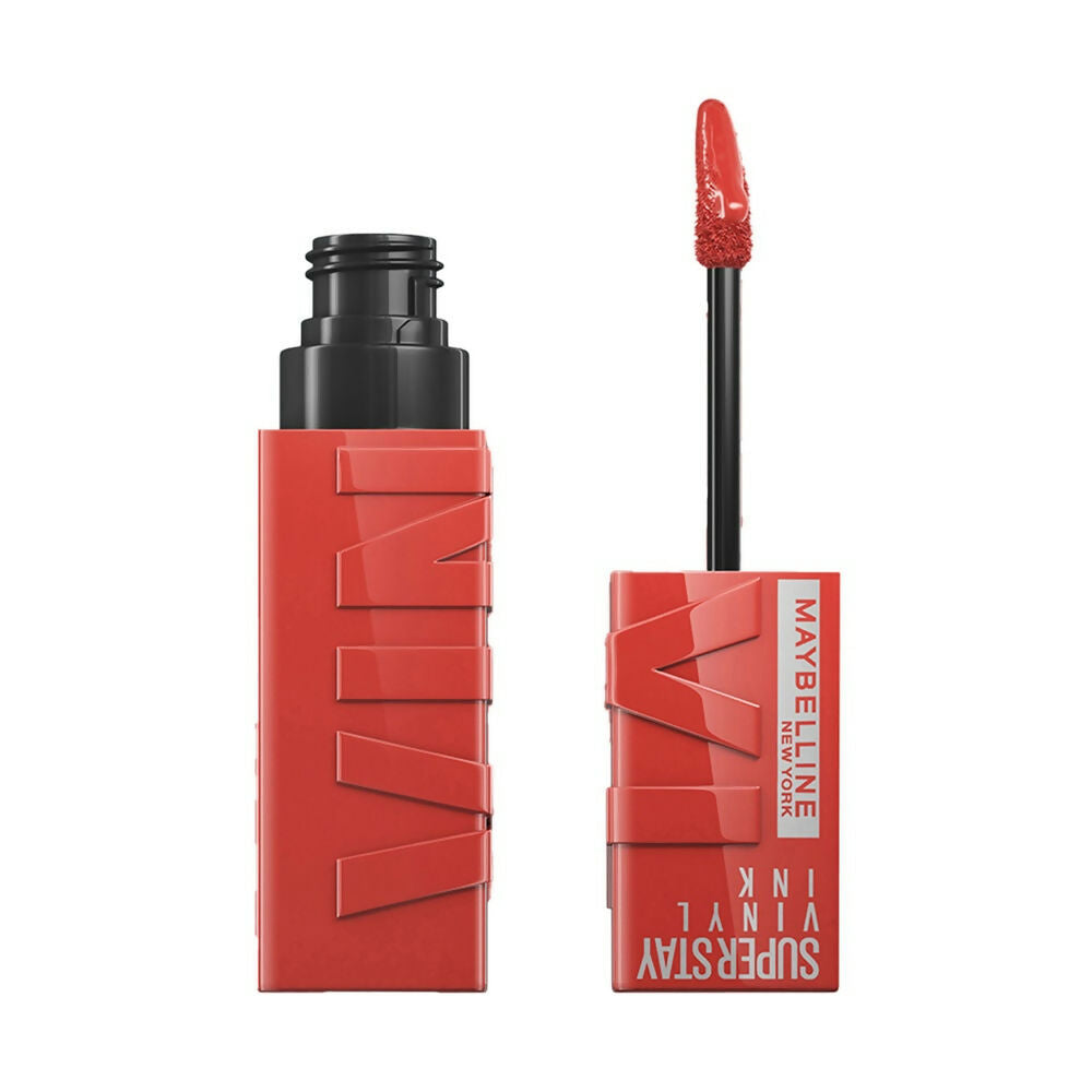 Maybelline New York Super Stay Vinyl Ink Liquid Lipstick, Instant Shine Lasts Up To 16H - 50 Wicked | Grocsy