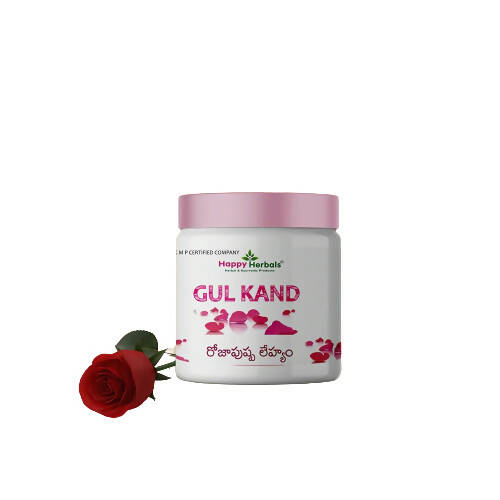 Happy Herbals Gulkand-Roja Pushpa Lehyam | Grocsy