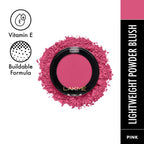Lakme Face It Blush - Flushed Pink | Grocsy