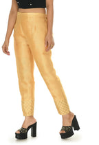 Mominos Fashion Moeza Silk Golden Color Pant | Grocsy