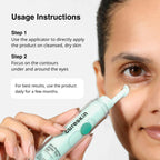 Cureskin Bio-Peptide Under Eye Cream for Dark Circles | Grocsy