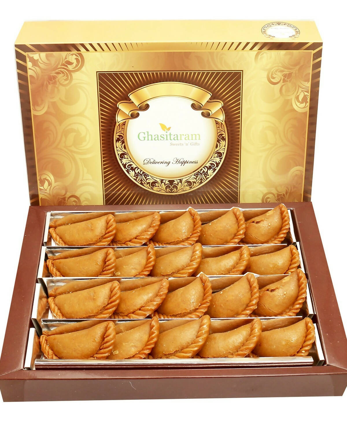 Ghasitaram Sugarfree Dry Sweet Gujiya | Grocsy