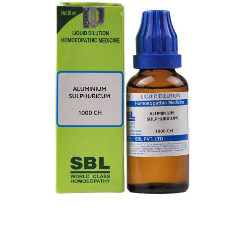 SBL Homeopathy Aluminium Sulphuricum Dilution | Grocsy