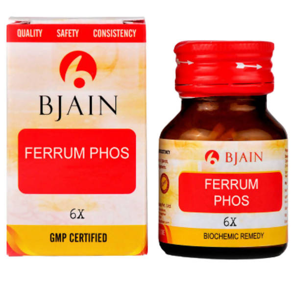 Bjain Homeopathy Ferrum Phosphoricum Biochemic Tablet | Grocsy