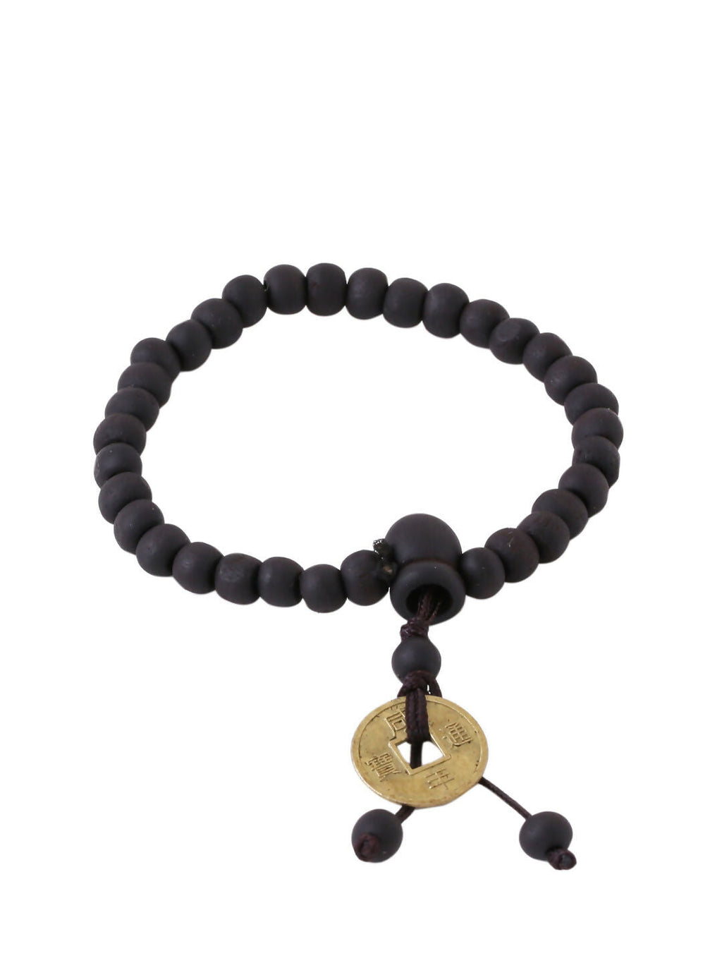NVR Men Black Beaded Elasticated Rakhi With Roli Chawal | Grocsy