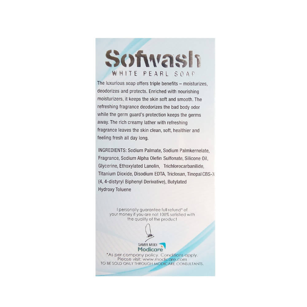 Modicare Sofwash White Pearl Soap | Grocsy