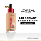 L'Oreal Paris Infallible 24H Tinted Serum Foundation - Medium | Grocsy