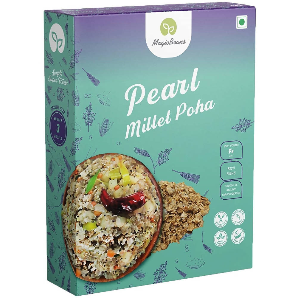Magicbeans Pearl Millet/ Bajra Poha | Grocsy