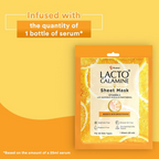 Lacto Calamine Vitamin C Face Sheet Mask | Grocsy