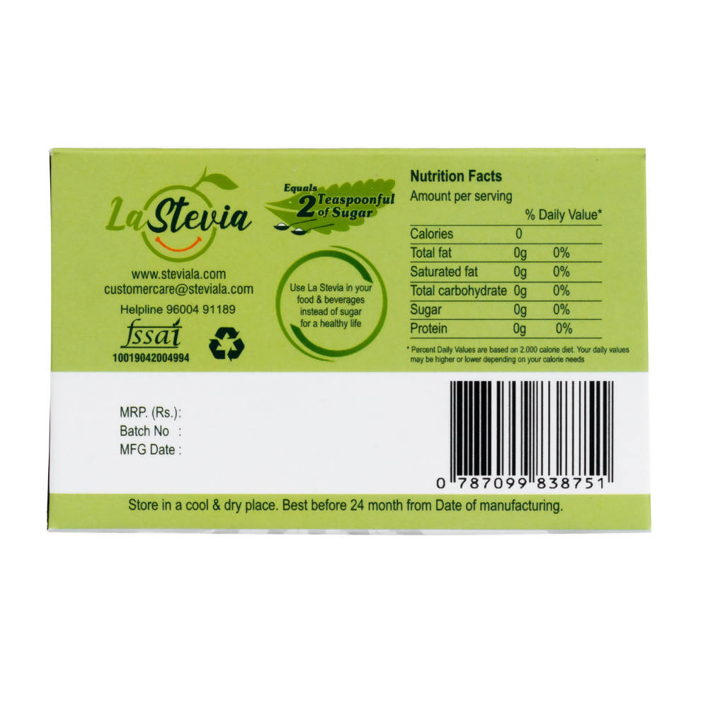 LaStevia Natural sweetener Sachets | Grocsy