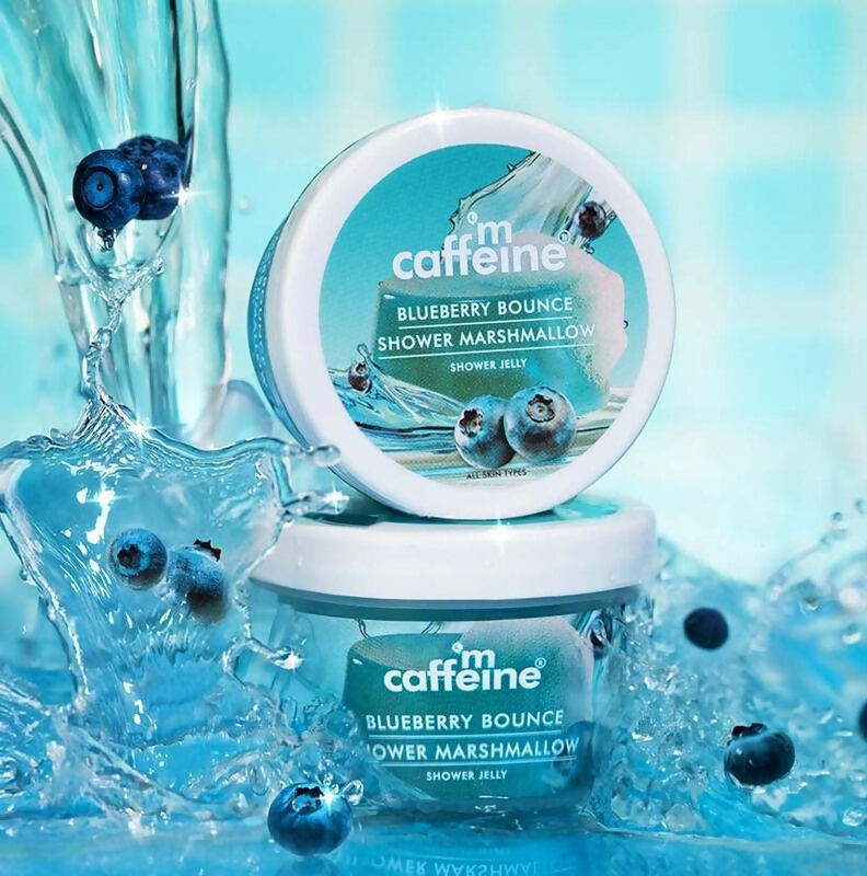 MCaffeine Blueberry Bounce Shower Marshmallow Shower Jelly Soap | Grocsy