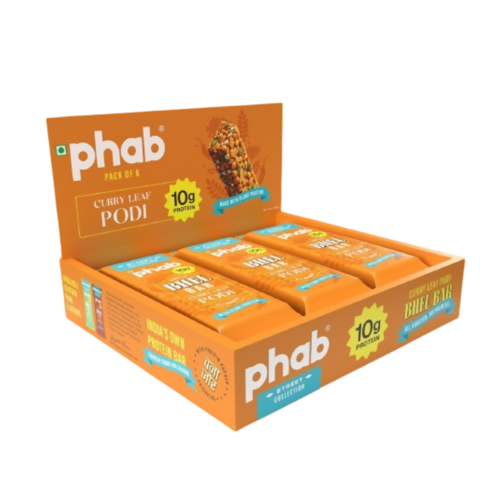Phab Curry Podi Leaf Protein Bars | Grocsy