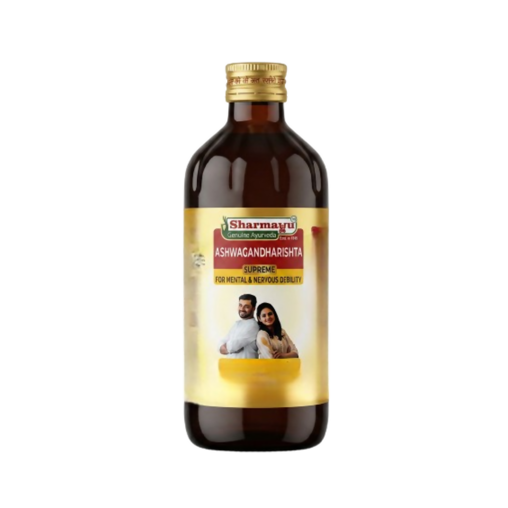 Sharmayu Ayurveda Ashwagandharishta Supreme | Grocsy