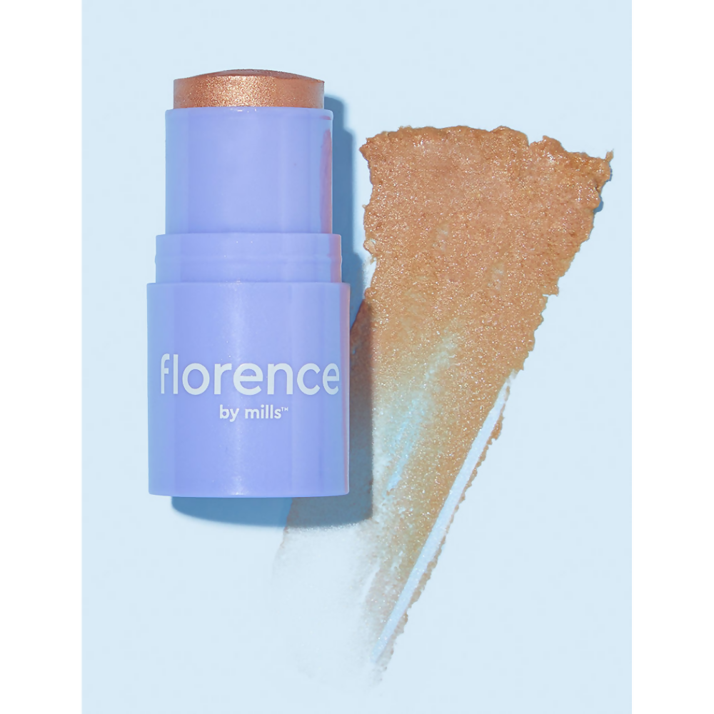 Florence by Mills Self Reflecting Highlighter Stick - Self Worth (Bronze) | Grocsy