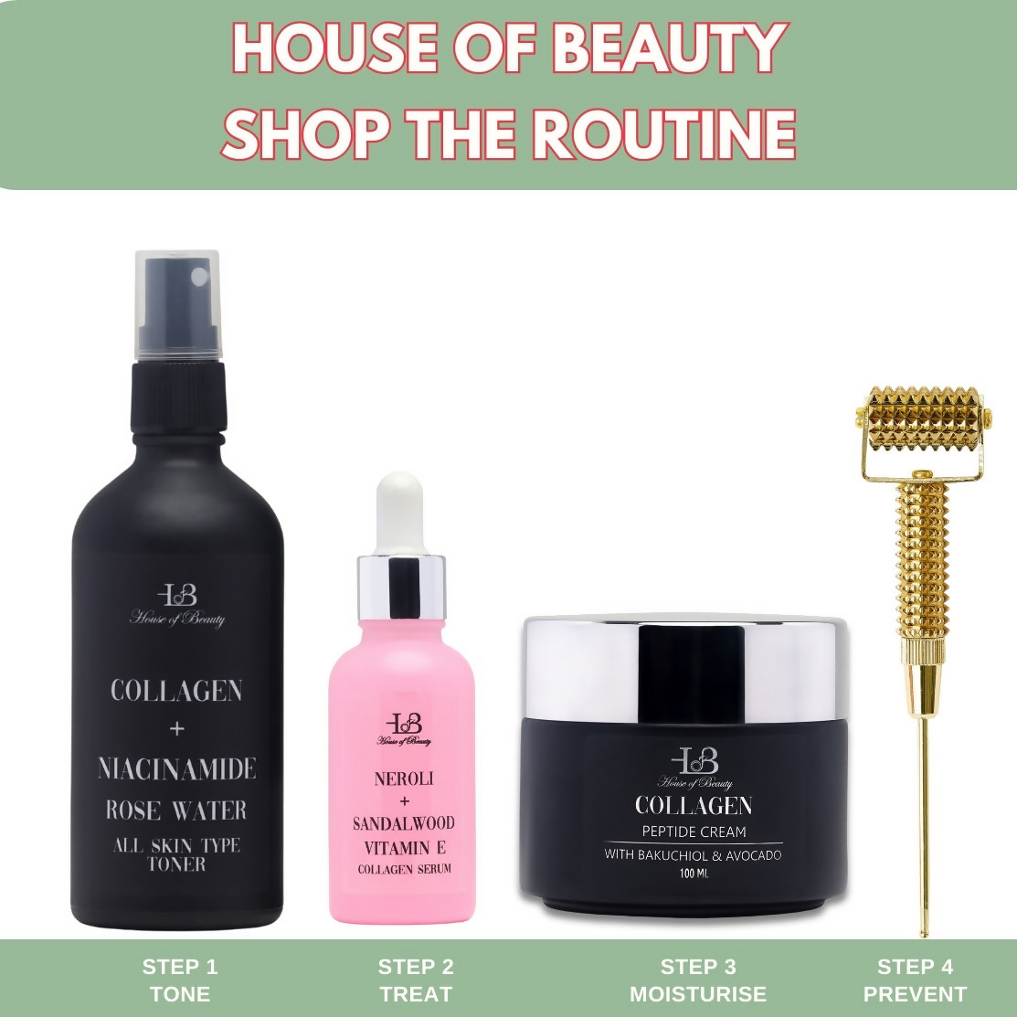 House of Beauty Collagen Serum With Vitamin E | Grocsy