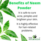 VedicAyurveda Neem Powder | Grocsy