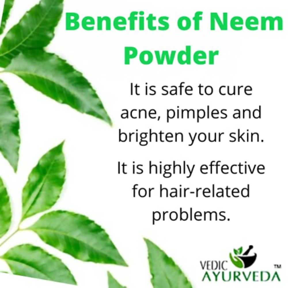 VedicAyurveda Neem Powder | Grocsy