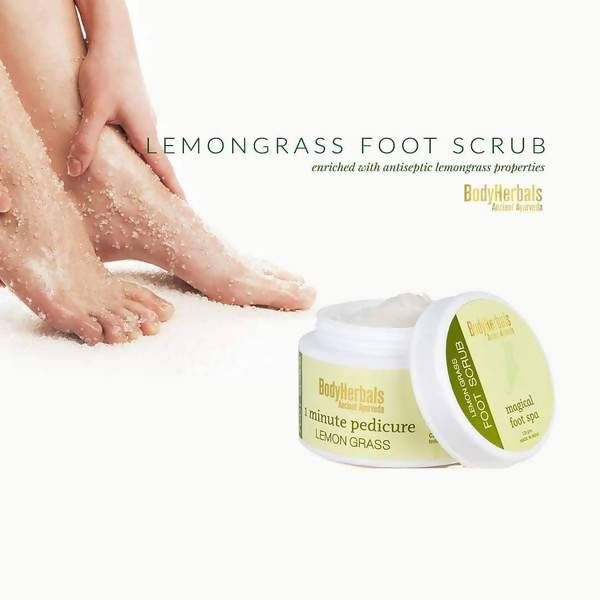 BodyHerbals 1 minute pedicure Lemongrass | Grocsy