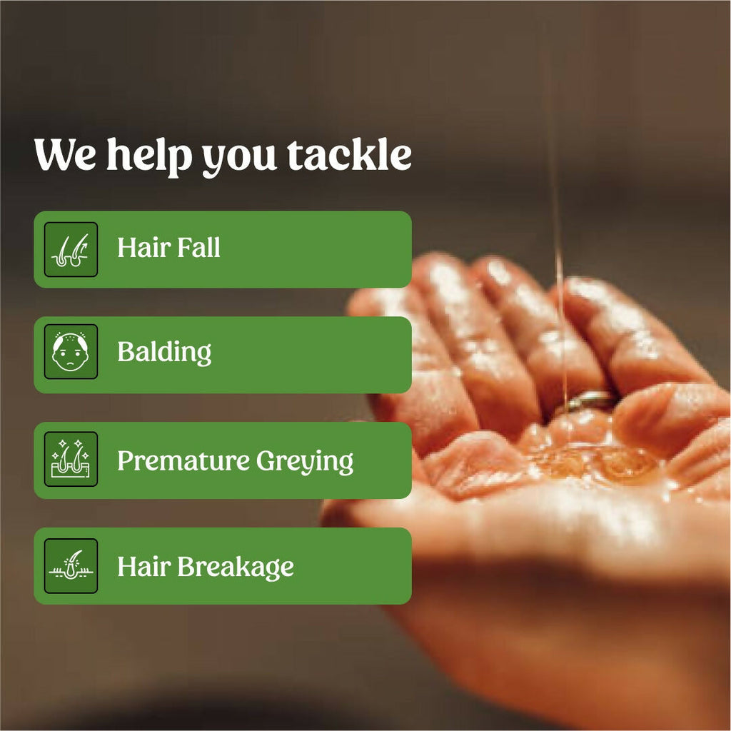 Vilvah Store Hair Growth Oil (Baby Hair Growth) | Grocsy