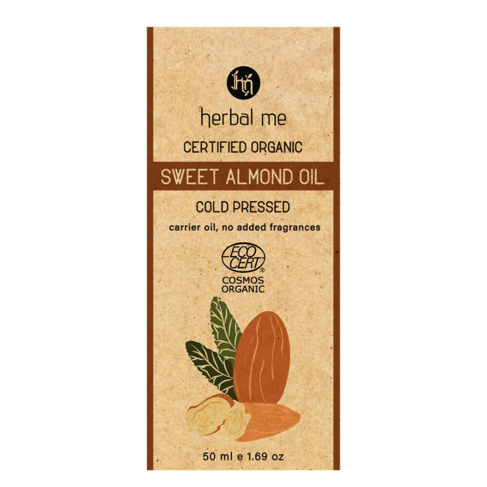 Herbal Me Cold Pressed Sweet Almond Oil | Grocsy
