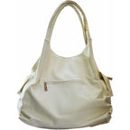 Half White Hand-Held Bag  | Grocsy