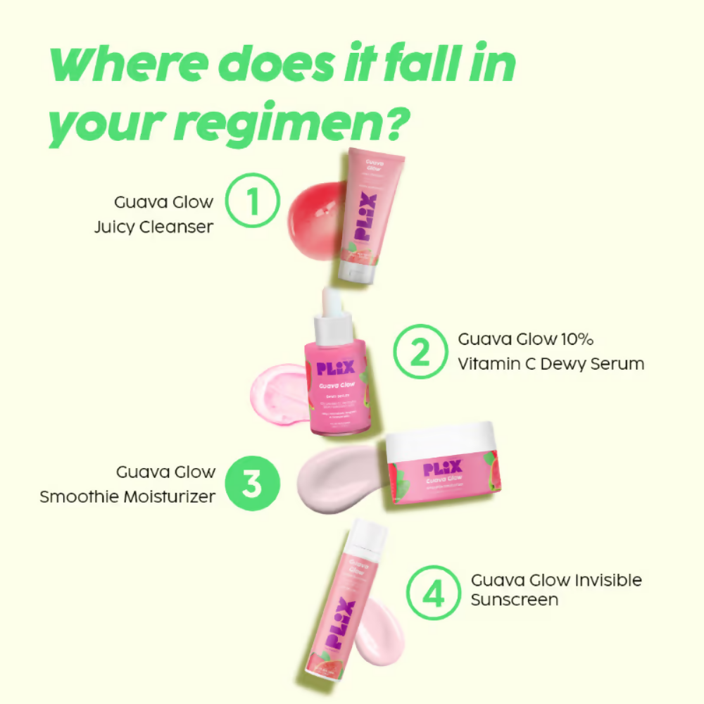 PLIX The Plant Fix Guava Glow Regime Combo | Grocsy