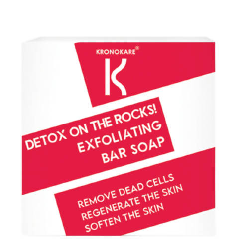 Kronokare Detox On The Rocks Exfoliating Bar Soap | Grocsy