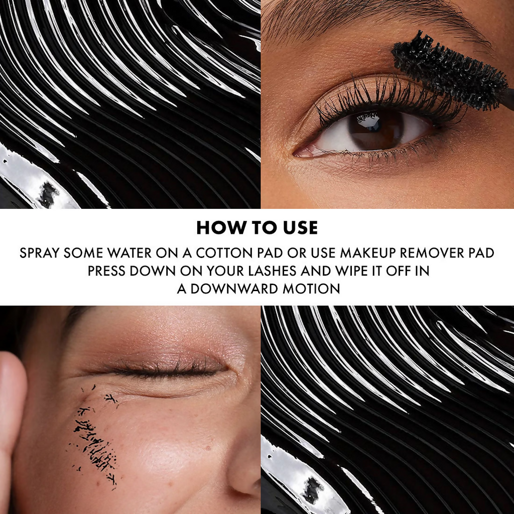 mCaffeine Shades Volume Define Tubing Mascara - Black | Grocsy
