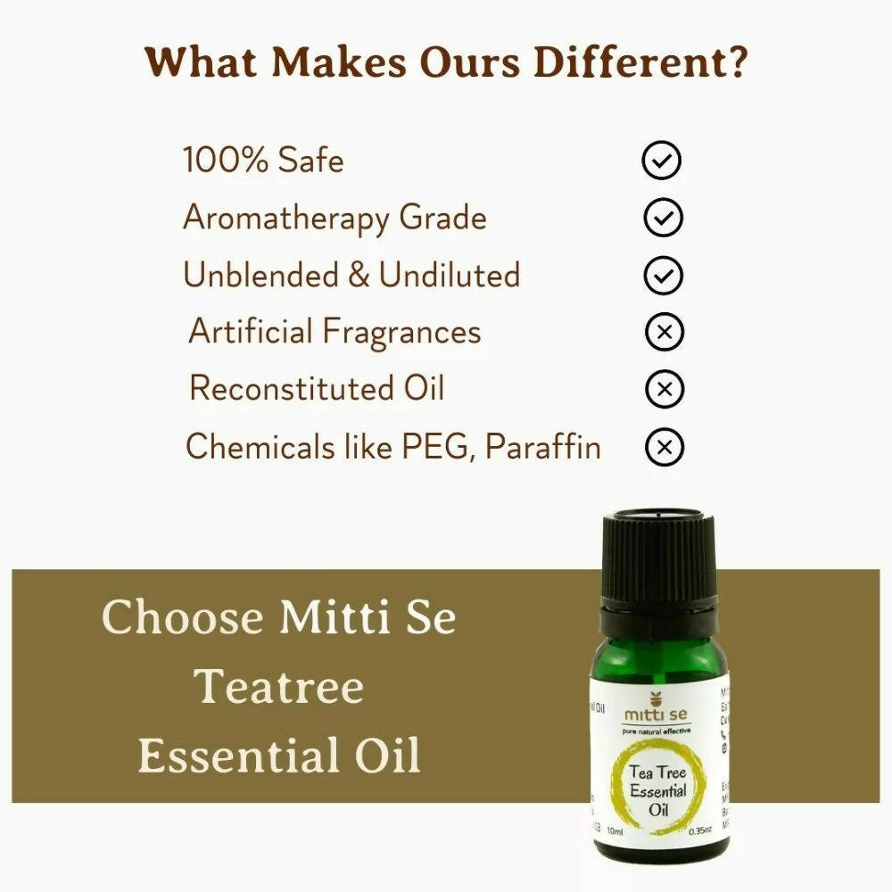 Mitti Se Tea Tree Essential Oil | Grocsy