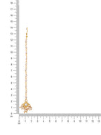 Ruby Raang Gold Square with Pearls Kundan Maang Tikka | Grocsy