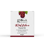 Globus Naturals Anti-Ageing Red Wine 6 Step Facial Kit | Grocsy