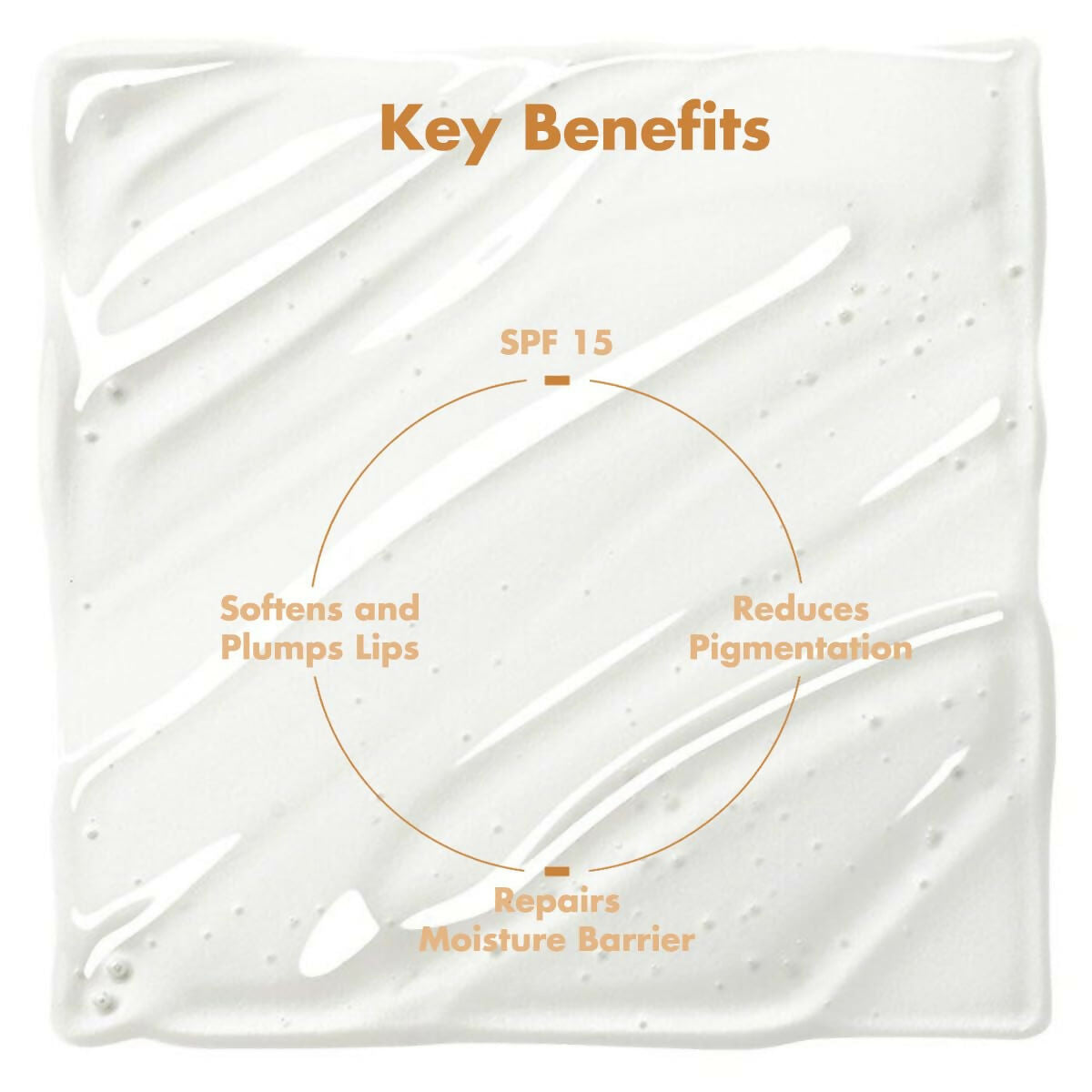 Conscious Chemist Peptide Lip Balm, Lush Lips with SPF15 - Vanilla Creme | Grocsy