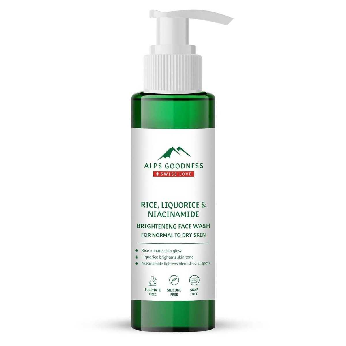 Alps Goodness Rice, Liquorice & Niacinamide Brightening Facewash | Grocsy