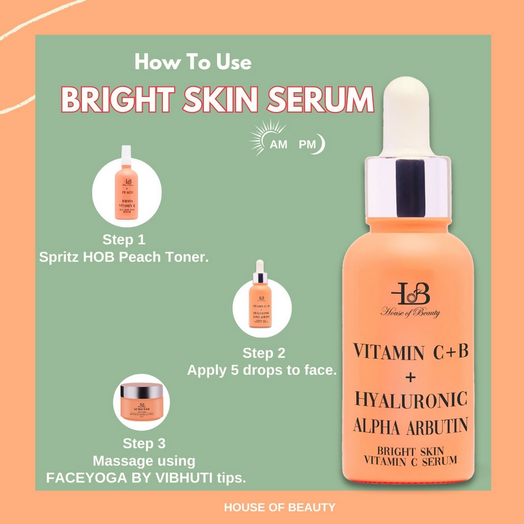 House of Beauty Vitamin C B+ Serum | Grocsy