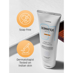 Dermafique Vitality Flash Facial Cleanser Exfoliating Face wash | Grocsy