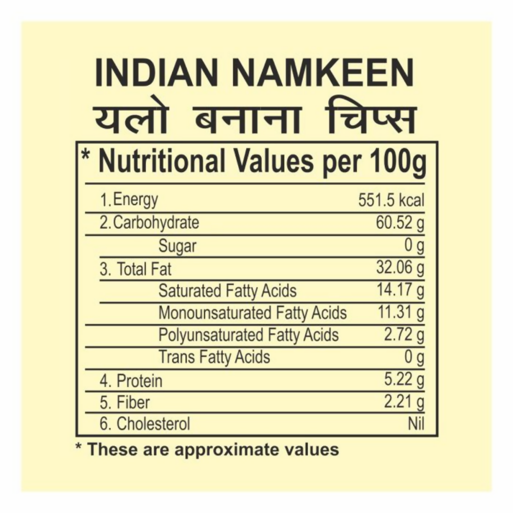 Haldiram's Yellow Banana Chips | Grocsy