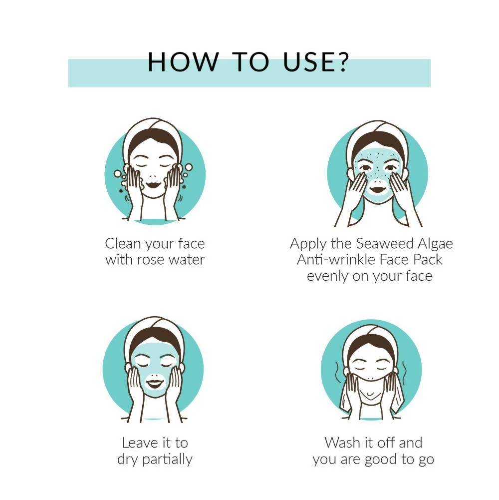 Kaina Seaweed Algae Anti-Wrinkle Face Pack | Grocsy
