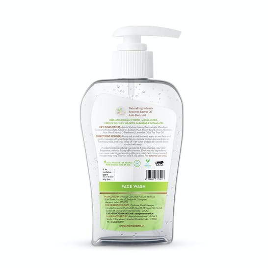 Mamaearth Tea Tree Face Wash for Acne & Pimples | Grocsy