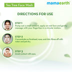 Mamaearth Tea Tree Face Wash for Acne & Pimples | Grocsy