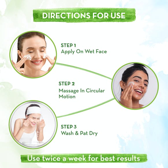 Mamaearth Tea Tree Face Scrub For Skin Purification | Grocsy