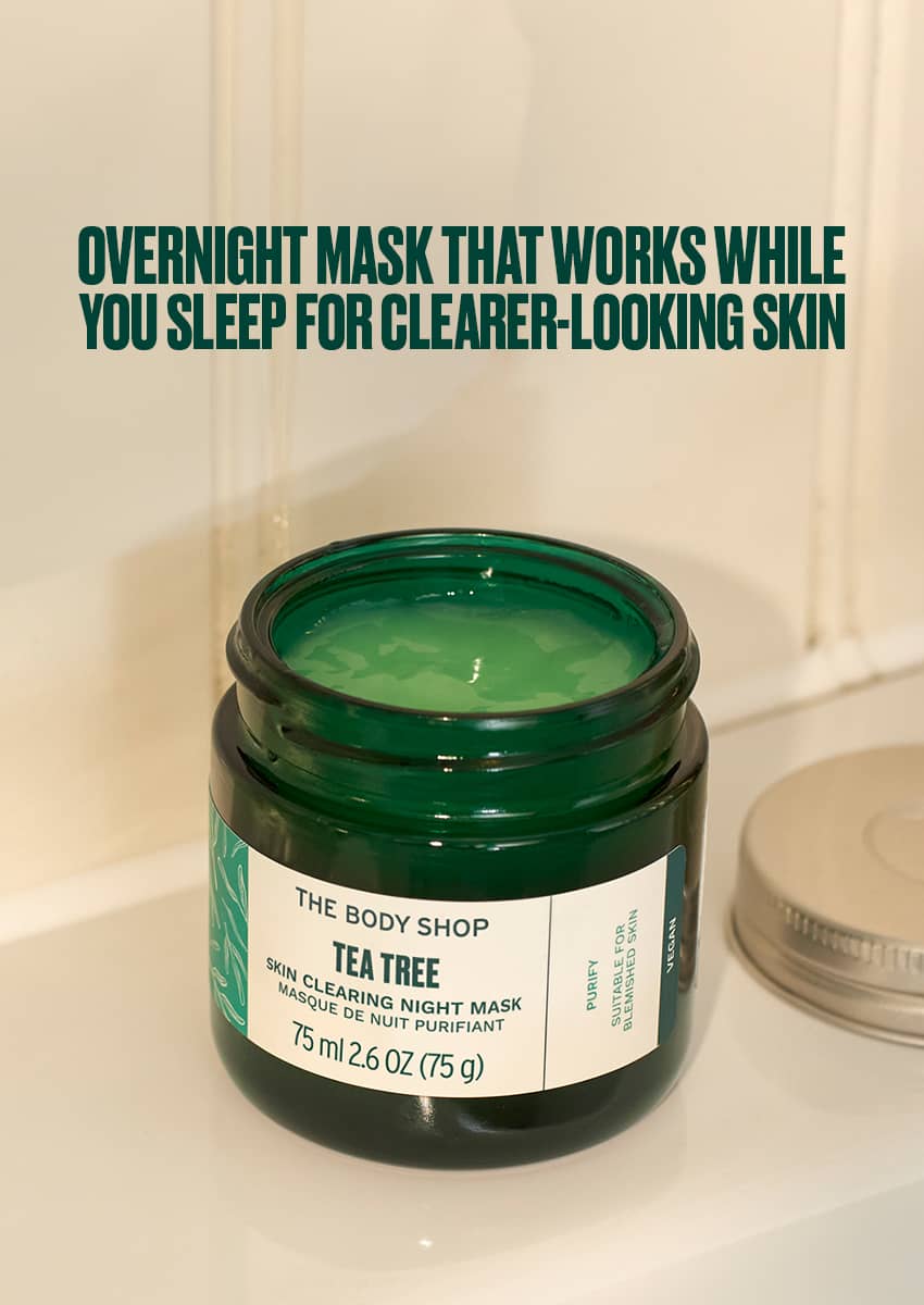 The Body Shop Tea Tree Anti-Imperfection Night Mask | Grocsy