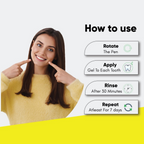 Masofta Teeth Whitening Pen With PAP+ For Yellow and Dark Stains | Grocsy