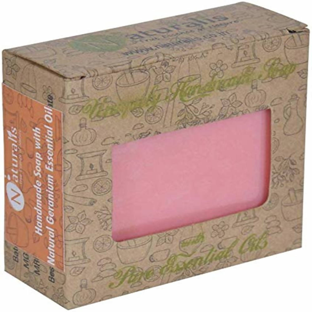 Naturalis Essence Of Nature Handmade Soap With Natural Geranium Essential Oil | Grocsy